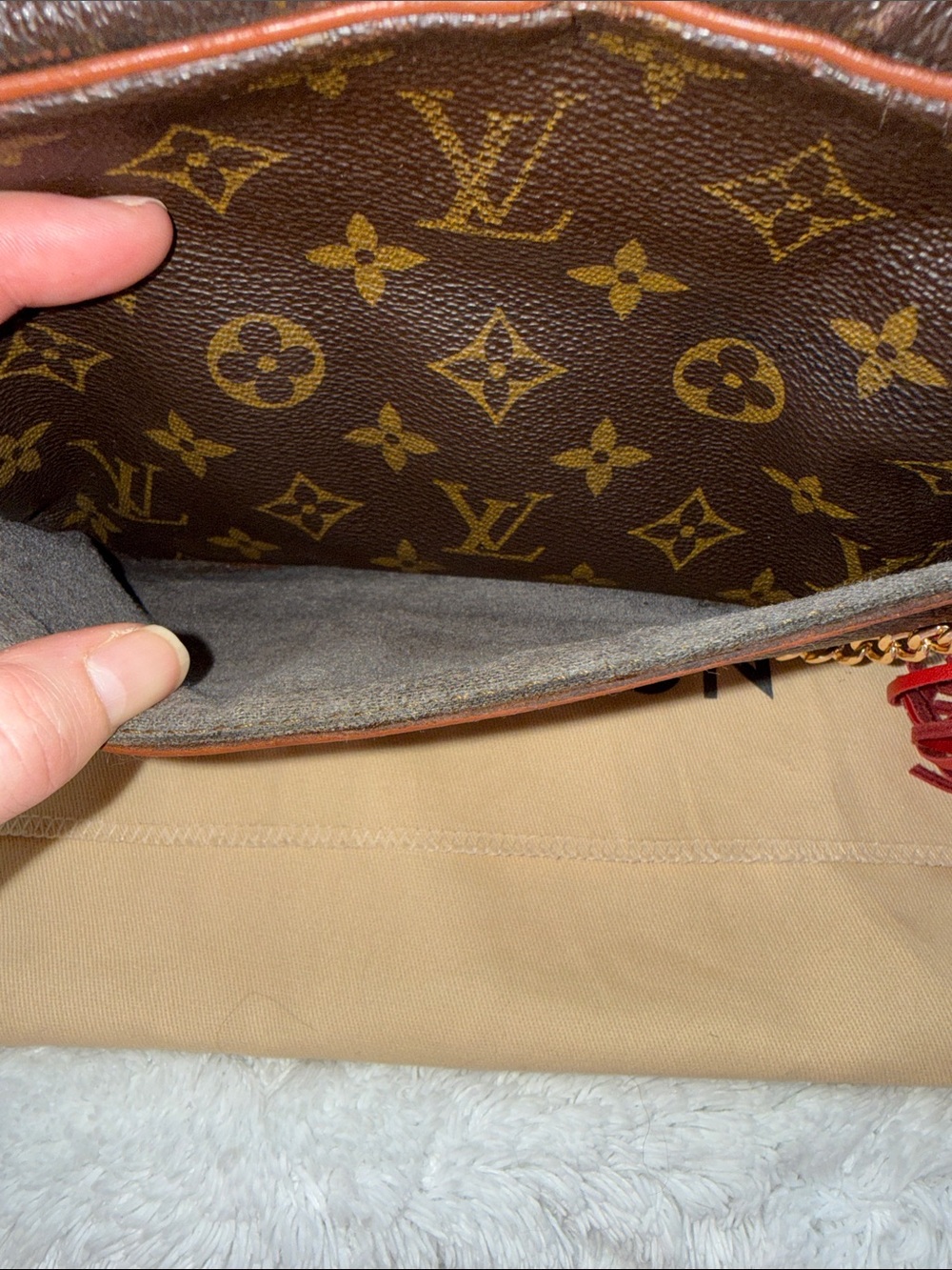 Louis Vuitton Monogram Compiègne Crossbody, COA - Picture 12 of 17